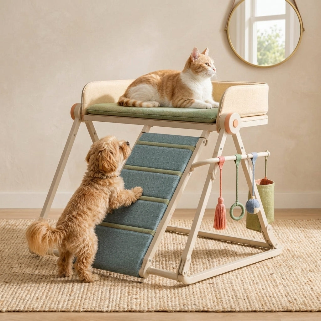 Syrelvia™ VistaWeave Window Lounge & Activity Rail