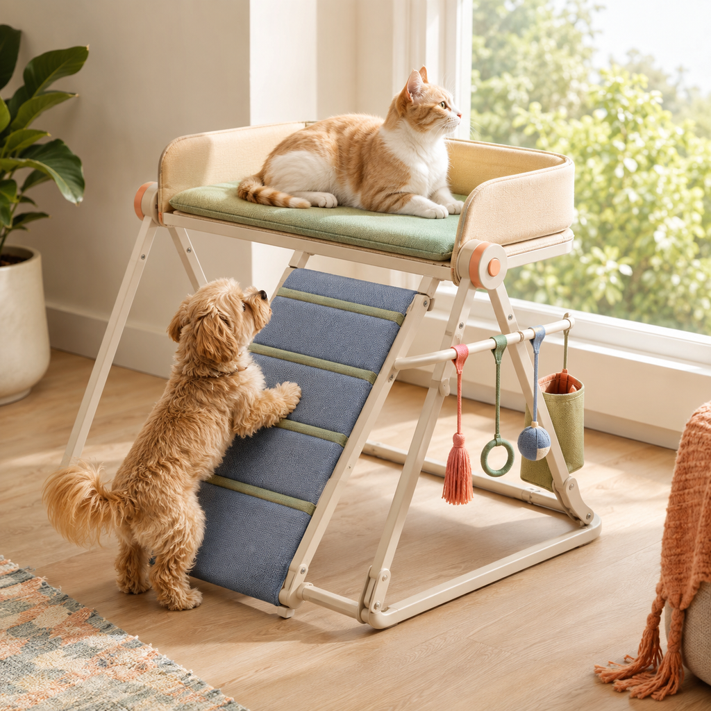 Syrelvia™ VistaWeave Window Lounge & Activity Rail
