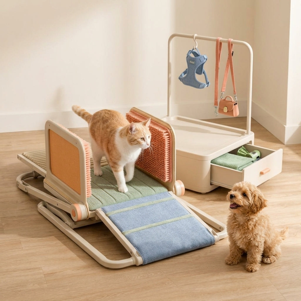 Syrelvia™ BrushBridge Dry Paw Entry Platform